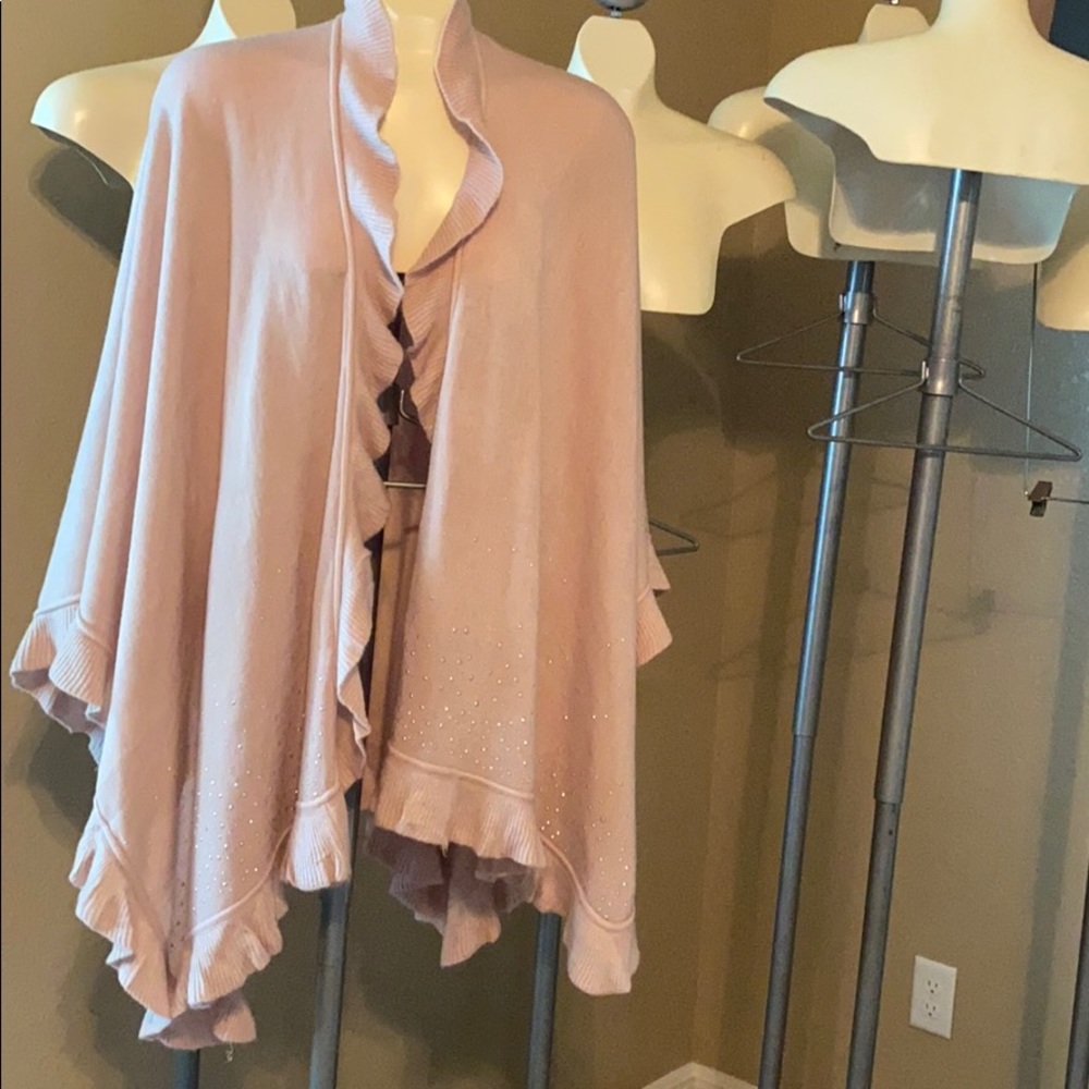 Rose color  shawl